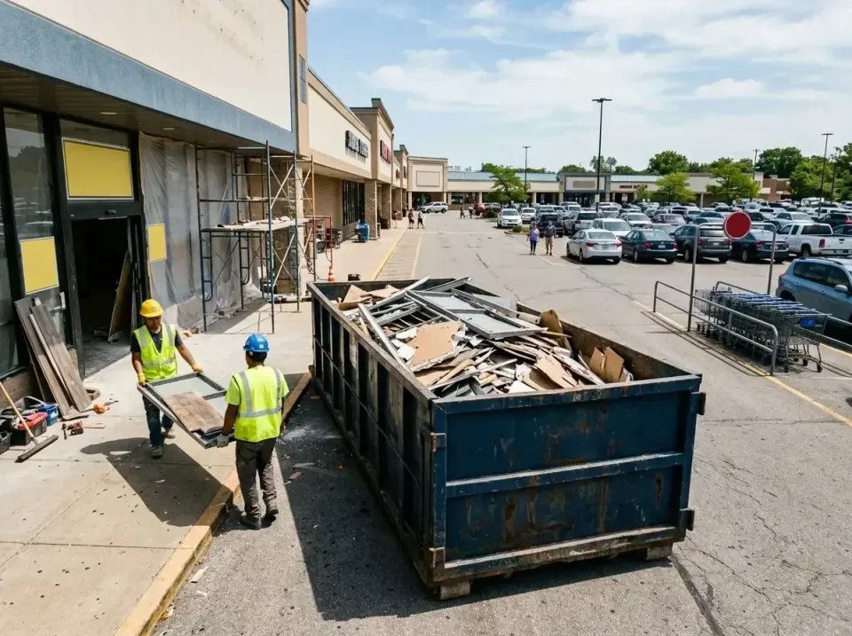 retail-store-renovation-debris-003 — frequently asked questions, Roll-off Dumpster Rentals in Mountain Home AFB, ID